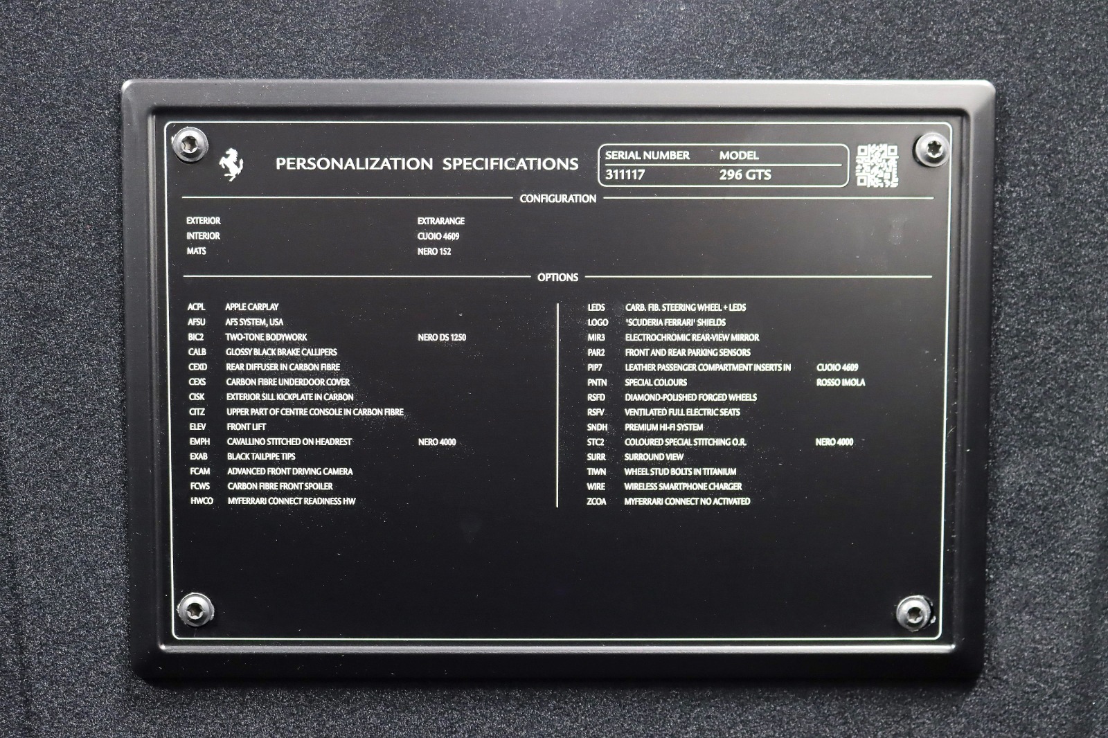 2024 FERRARI 296 - Image 52