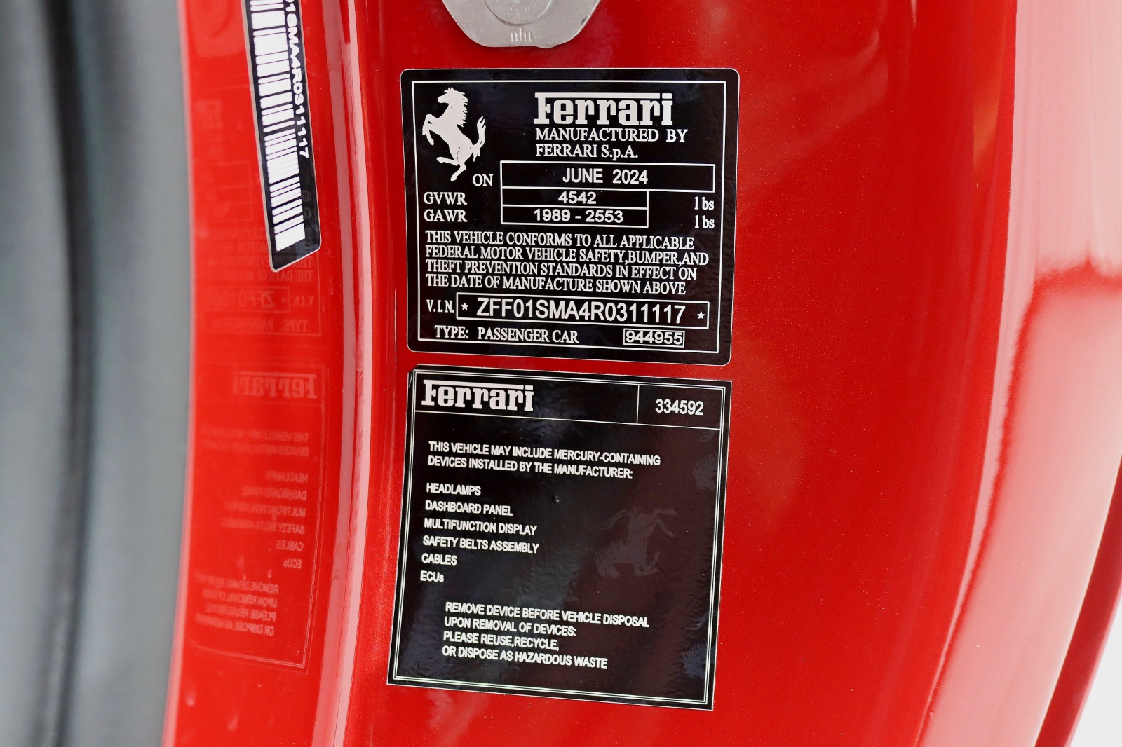 2024 FERRARI 296 - Image 54