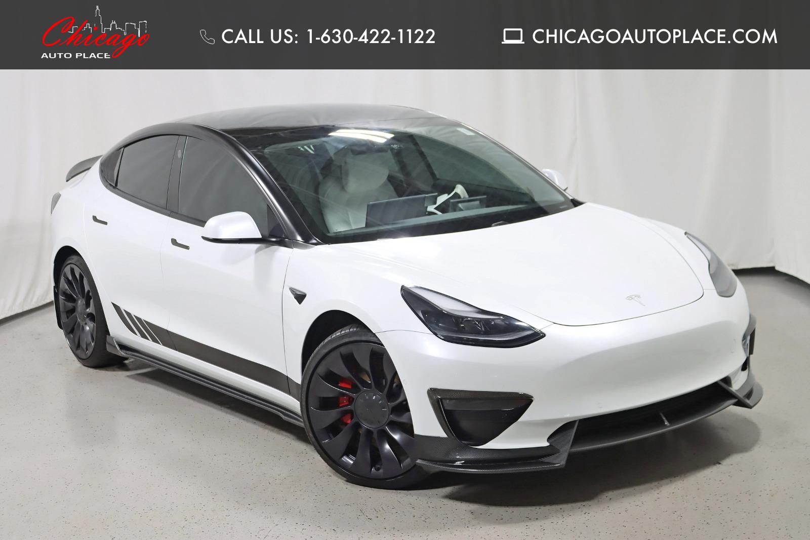 Used 2021 Tesla Model 3 Awd Performance For Sale Sold Chicago Auto